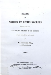 Recueil de notices et récits en langue kourmandji réunis et traduits en français par Alexandre Jaba vignette