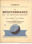 La Méditerranée et le Moyen-Orient. Tome 1 vignette