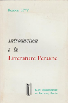 Introduction à la littérature persane vignette
